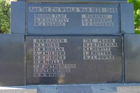 Hawarden war memorial