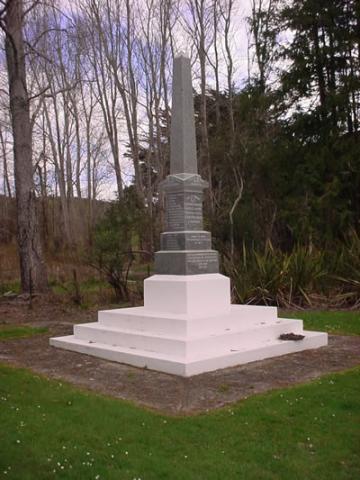 Waikopiro memorial