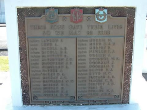 Taumarunui memorial