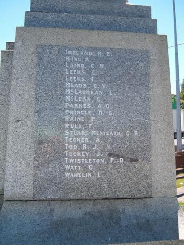 Hunterville memorial