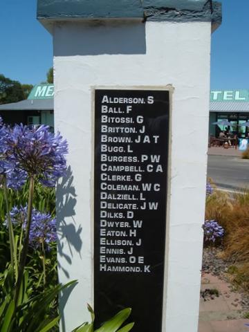 Hunterville memorial
