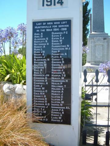 Hunterville memorial
