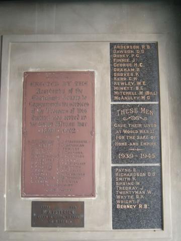 Eketahuna memorial