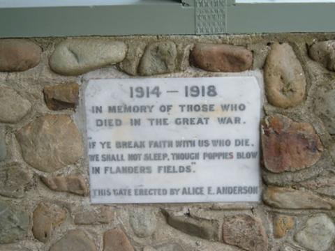 Eketahuna memorial
