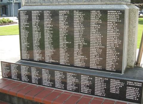 Lower Hutt memorial