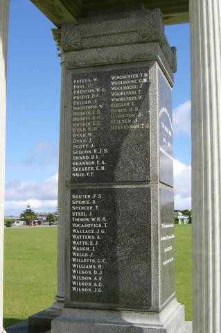 Hokitika memorial