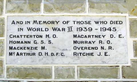 Memorial today