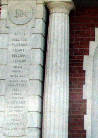 Memorial detail