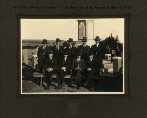 Detail from the memorial