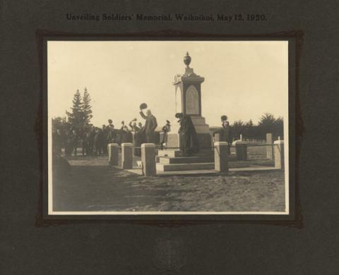 Detail from the memorial