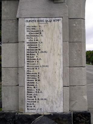 Memorial detail