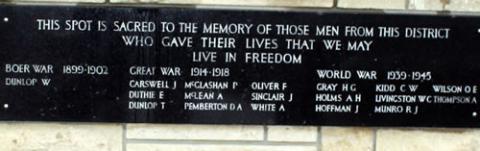 Waimahaka memorial
