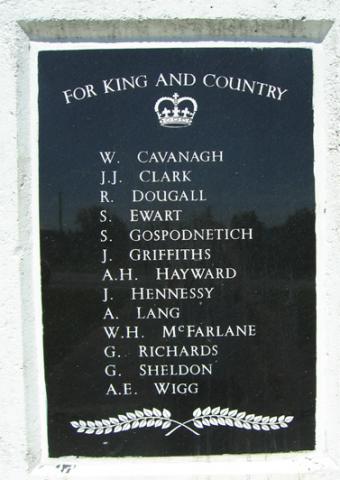 Waimangaroa memorial