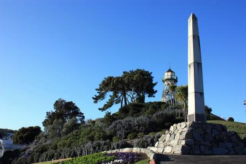the memorial in 2010