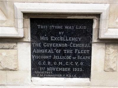 Memorial dedication