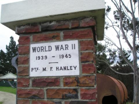 Detail from the memorial