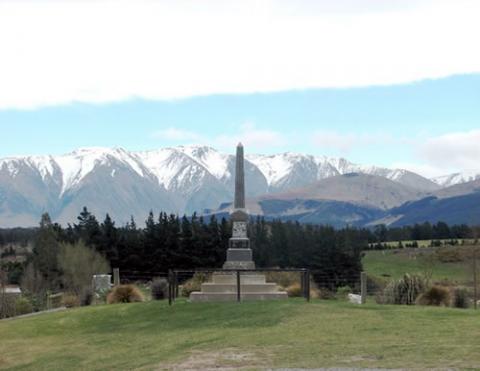 detail from memorial