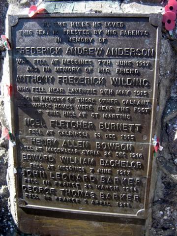 detail from memorial