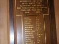 Addington railway workshops roll of honour board