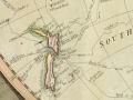 Map showing Cook's voyages