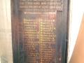 Southland railways roll of honour board