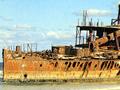 The Maheno wreck on Fraser Island