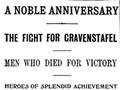 Passchendaele in memorium notice
