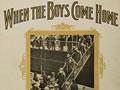 When the Boys Come Home music