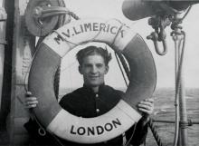 Crewman Allan Wyllie on the Limerick