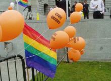 Civil Union Bill demonstration, 2004