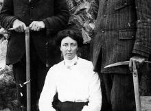 Freda du Faur, c 1910 