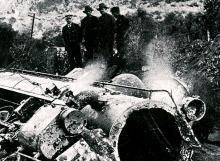 The wrecked Auckland–Wellington express