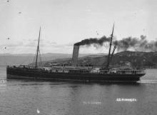 Wimmera in Wellington Harbour