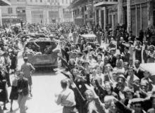 New Zealand soldiers welcomed in Athens