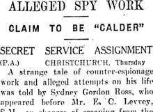 Newspaper report on the Ross hoax