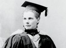 Margaret Cruickshank’s graduation photo