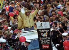 America’s Cup parade, Wellington, 26 May 1995