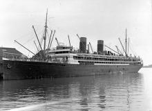 Niagara berthed in Auckland