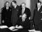 US officials signing the ANZUS treaty, 1951