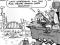 USS Buchanan entering Sydney Harbour anti-nuclear cartoon