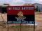 161 Battery sign at Bien Hoa base