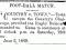 Newspaper report headed 'Foot-ball Match'