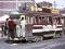 The second-to-last tram at the railway station stop on its way to Newtown