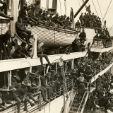 Reinforcements aboard <em>Willochra</em>, 1914
