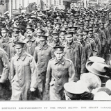 16th Reinforcements march in Dunedin