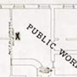 Christchurch government offices floor plan, 1914