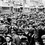 12th Reinforcements marching, Auckland, 1916