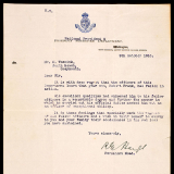 Condolence letter