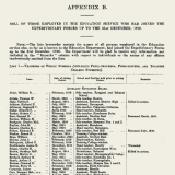 Education roll of honour