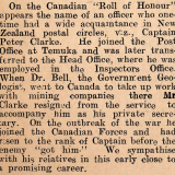 Post and Telegraph obituary in <em>Katipo</em>